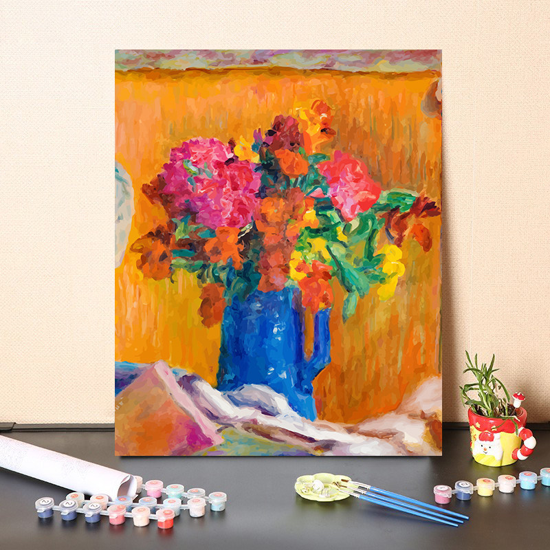 数字油画diy填充博纳尔经典名画治愈室内景静物人物像风景装饰画