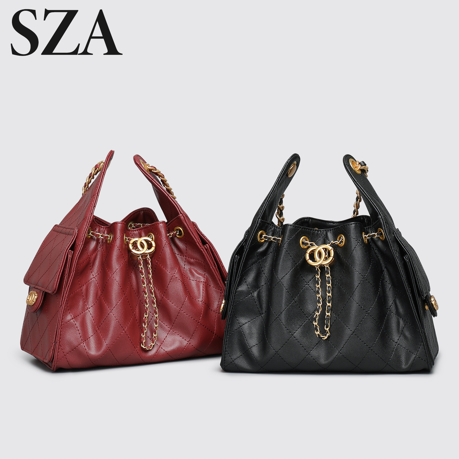 小香风hobo腋下包女手提单肩包