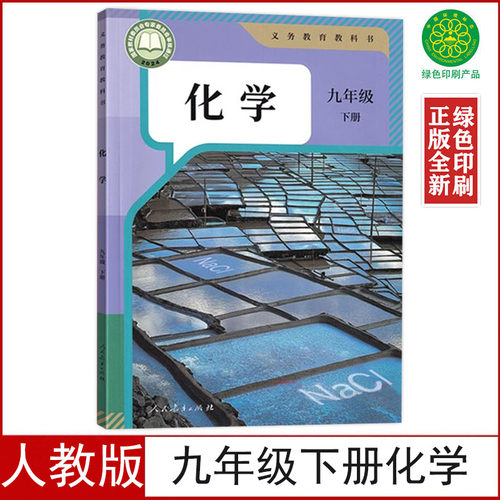 2025人教版九年级下册化学书