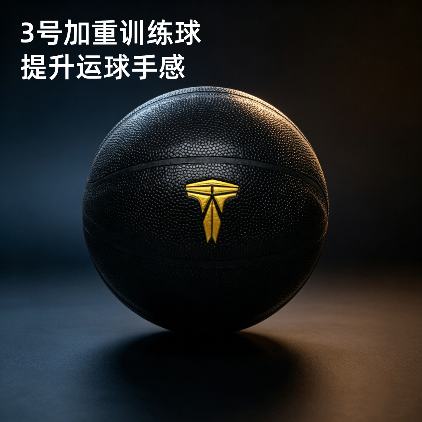 3号加重训练篮球 提升手感青少年成人小重球室内外控球练习专用球