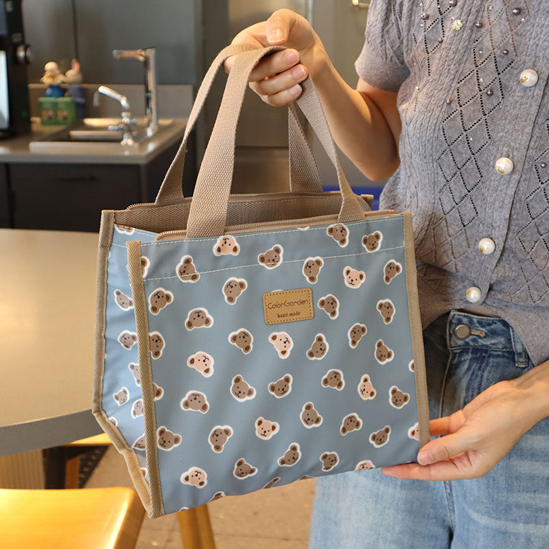 学生饭盒包手提袋上班带饭包