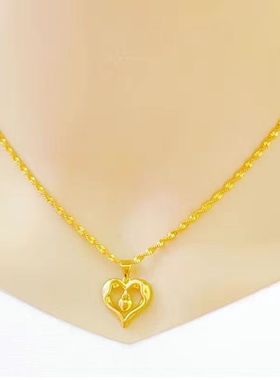 正品越南沙金项链女新款24