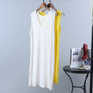 无袖 品牌折扣正品 纯棉背心打底衫 新款 内搭上衣女 清仓2019夏季