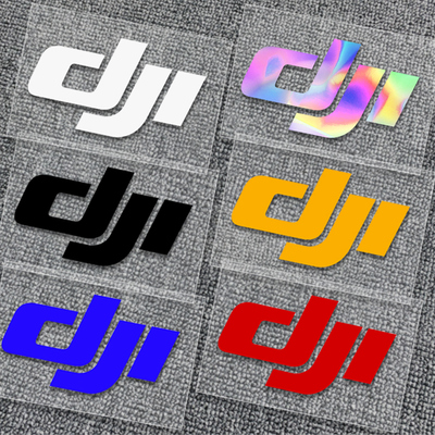 大疆贴纸无人机logo飞行员反光贴