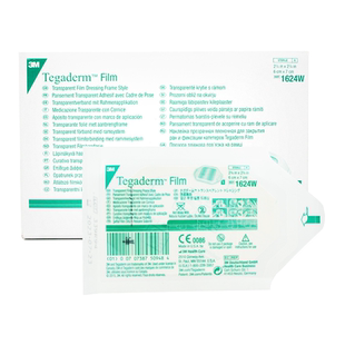 3M透明敷料1624W/1626w防水透气PICC静脉留置针导管固定无菌敷贴