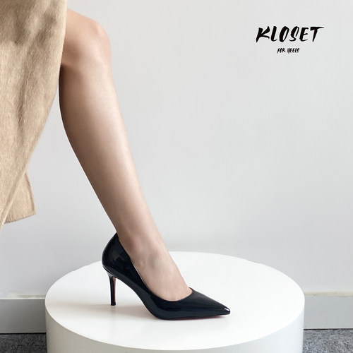 黑色pump爵士专用舞蹈鞋浅口短筒高跟鞋舞鞋软底短靴heels女