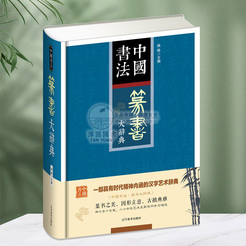 篆书大辞典 中国书法 拼音笔画部首检索 收录殷商甲骨文至民国书法家简体旁注 篆书书法字典书法爱好者入门常备书法工具书系列