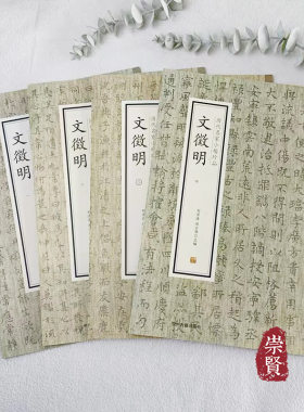 文征明历代名家小楷珍品文徵明简体旁注离骚经老子列传千字文南华经草堂十志落花诗赤壁赋醉翁亭记楷书毛笔书法字帖名帖赏析书籍