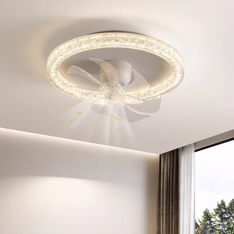 摇头风扇灯2025新款简约吸顶灯简约家用智能护眼主卧室房间电扇灯,家装灯饰光源,风扇灯,淘宝优惠券,粉丝福利购,淘宝优惠卷