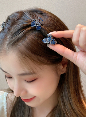 精致高级感小抓夹半扎发发饰小号2025新款高端刘海发夹女前额发卡