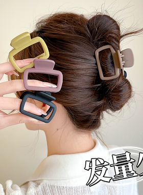 适合发量少的抓夹小号发夹女后脑勺2025新款高级感鲨鱼夹夹子头饰