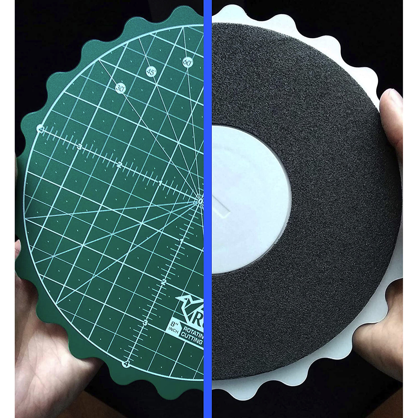 .. Healing Round Rotating elf Healing Quilting Cutting Mats