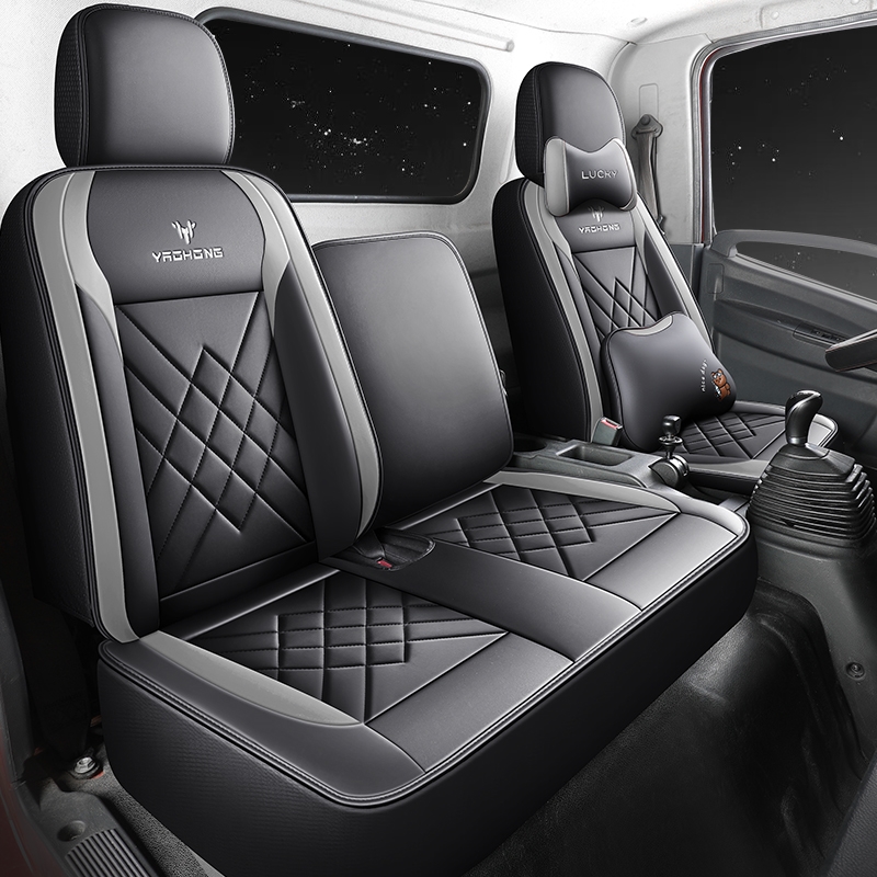 上汽跃进福星ES80电动微卡厢式小卡座套皮坐垫四季款内饰主驾驶