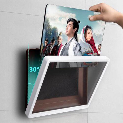 防水浴室盒支架洗澡剧神器平板看ipad追置物架电视卫生间免打孔挂