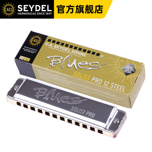 德国12孔solo单音口琴
