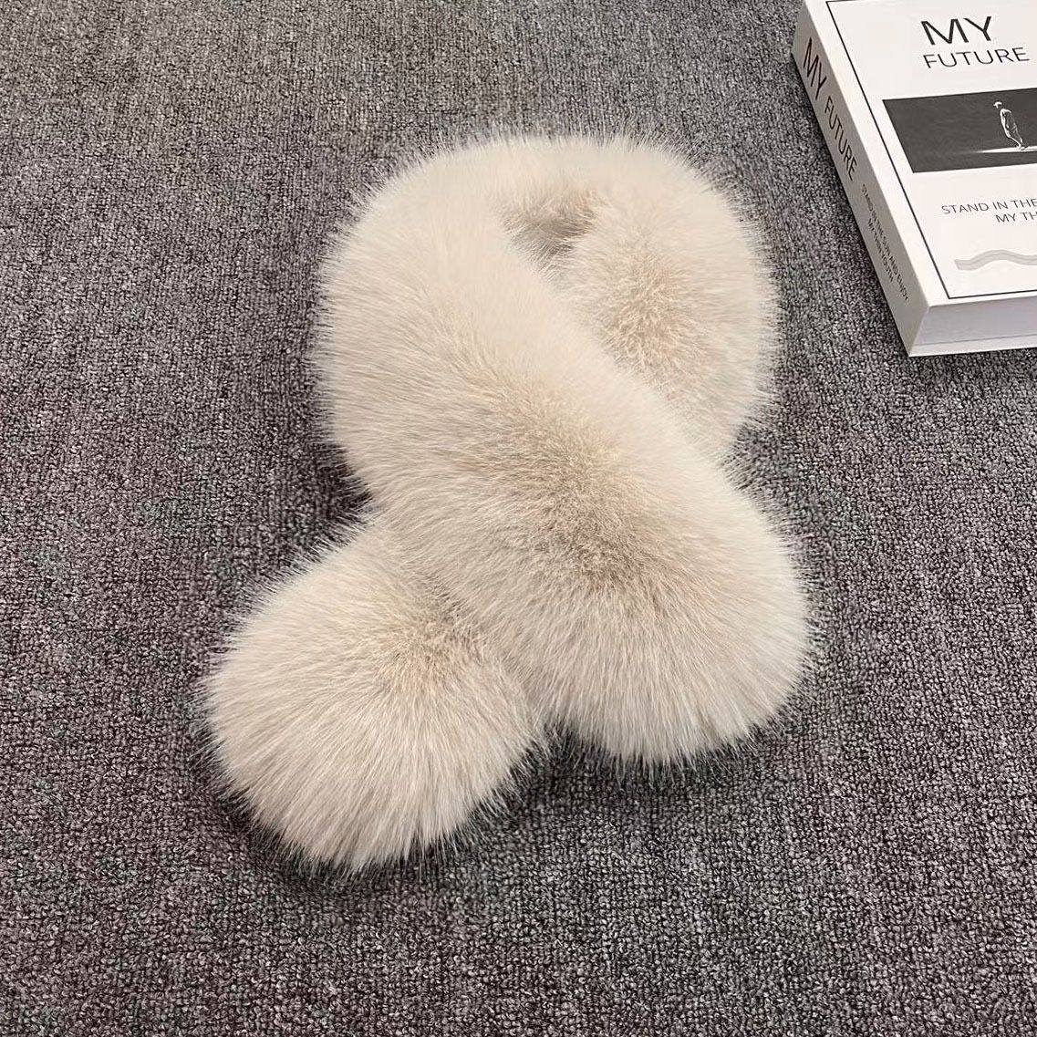 大媛家Sunny 张元英同款仿狐狸毛围巾仿皮草围脖女冬脖套保暖毛领,服饰配件/皮带/帽子/围巾,围巾/丝巾/披肩,淘宝优惠券,粉丝福利购,淘宝优惠卷