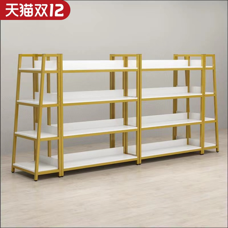 超市货架中岛柜多层便利店