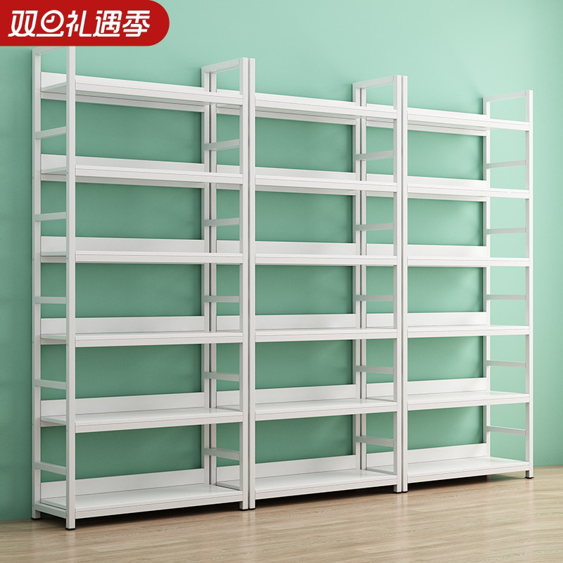 货架多层置物架超市货柜零食饮料架家用储物书架便利店产品展示柜