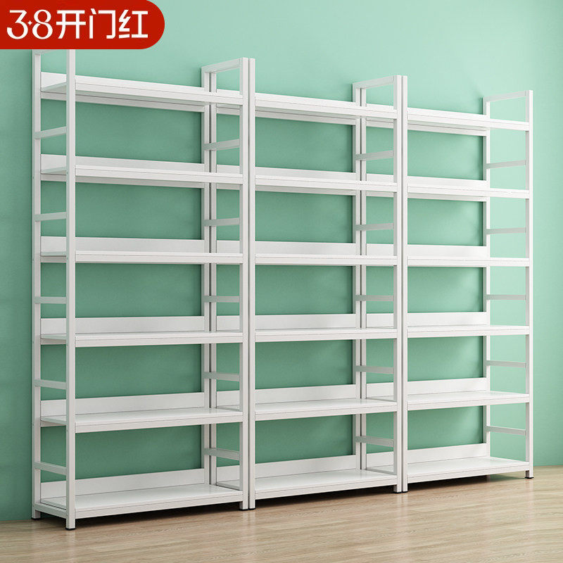 货架多层置物架超市货柜零食饮料架家用储物书架便利店产品展示柜
