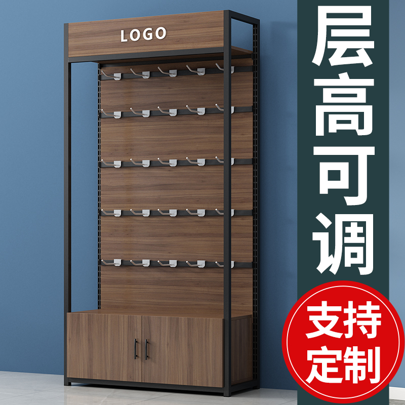 手机配件展示架陈列柜文具店铺货架超市挂钩烟酒置物架产品展示柜