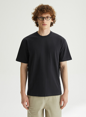 Freew杜邦公司索罗娜针织面料舒适百搭简约男女同款短袖T恤