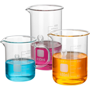 玻璃烧杯实验室量杯带刻度化学实验器材高硼硅玻璃耐高温大烧杯50 100 150 250 300 500 1000 2000ml毫升1升