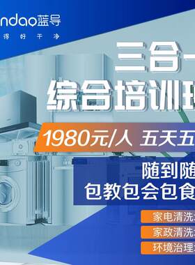 蓝导空调清洗工具全套家电清洗机多D功能一体机高温高压蒸汽清洁