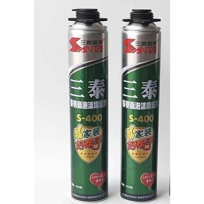 发泡发泡剂c400粘胶-填发泡聚氨酯堵漏胶缝门窗900s三泰剂缝填