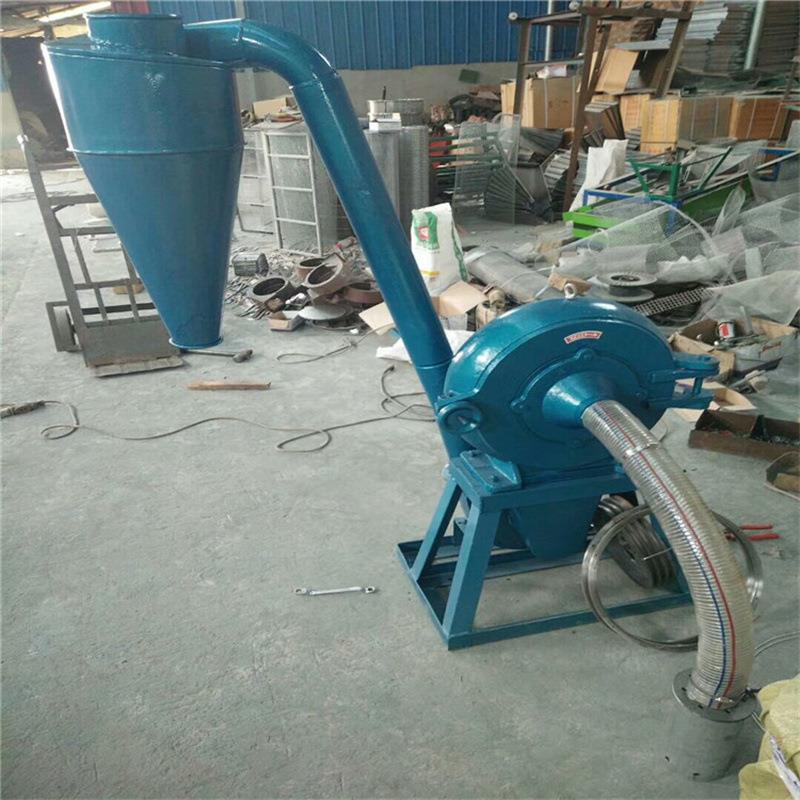 大型齿盘式饲料粉碎机 干湿两用秸秆粉糠机 五谷杂粮玉米磨粉机