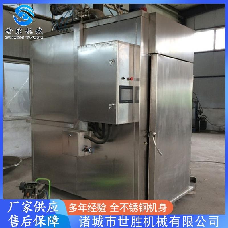 供应腊肠烟熏炉设备 不锈钢鸡架烟熏炉 猪头肉烟熏炉设备