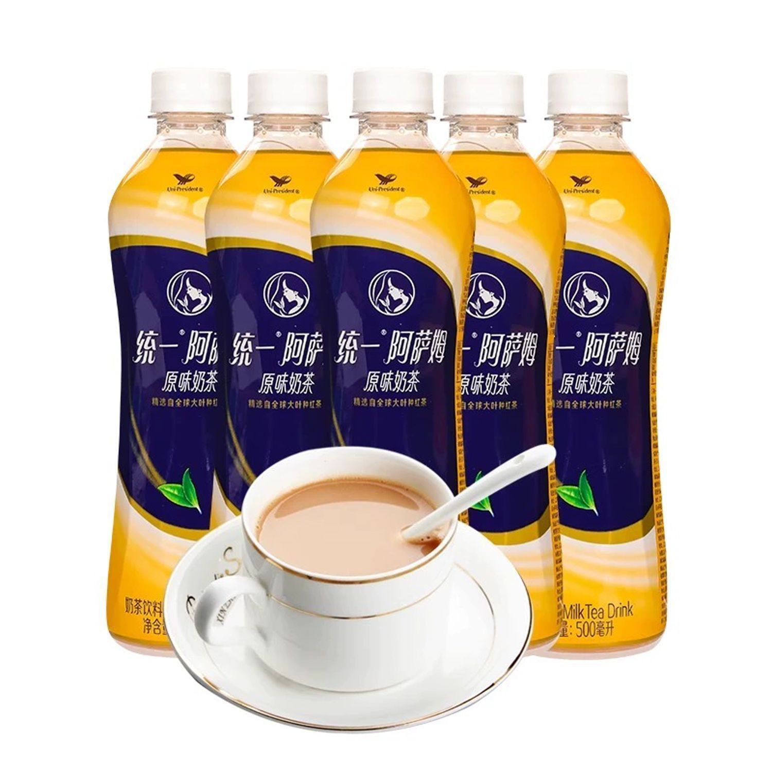 统一阿萨姆原味奶茶500ml醇香浓郁网红饮品经典口味即饮奶茶新货,咖啡/麦片/冲饮,含乳饮料,淘宝优惠券,粉丝福利购,淘宝优惠卷