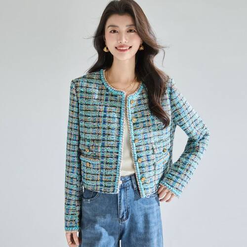 26春金丝珠小香风外套