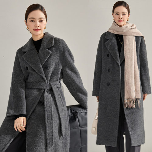 26春长款女士毛呢外套通勤