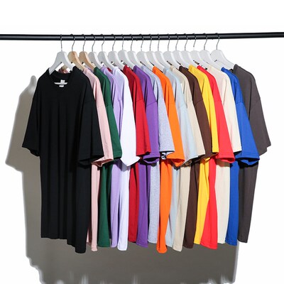 plain men T shirt fashion simple white black clothes summer
