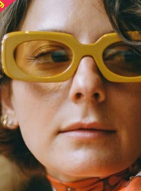 2023Women Retro Square Sunglasses糖果色方框太阳镜复古ins墨镜