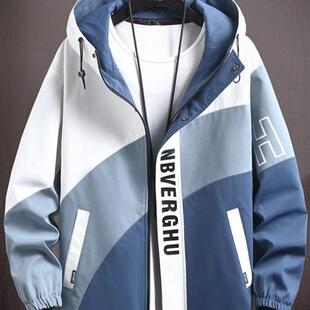 春秋青年服装 夹克夹克 男生13初高中学生15岁帅气大孩子男式