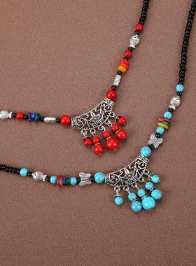 藏式复古头饰女波西米亚额饰