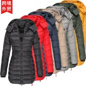 Winter padded ladies 3XL form fitting jacket大码 女棉衣外套
