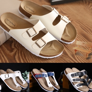 Good qualityMen and women lovers beach shoes A word slippers