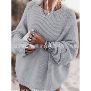 Women wool sweater large size sweater coat top пальто