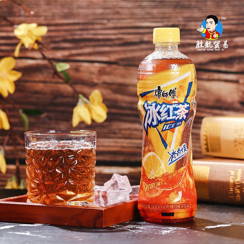 康师傅正品冰红茶500ml16瓶整箱装批质量口感味道好江浙沪皖包邮