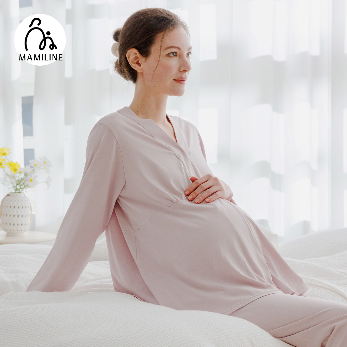 MAMILINE月子服套装孕妇睡衣孕期产后哺乳衣家居服四季款,孕妇装/孕产妇用品/营养,哺乳衣/月子服,淘宝优惠券,粉丝福利购,淘宝优惠卷