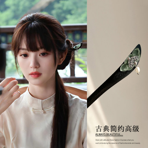 新中式珍珠款发簪女复古