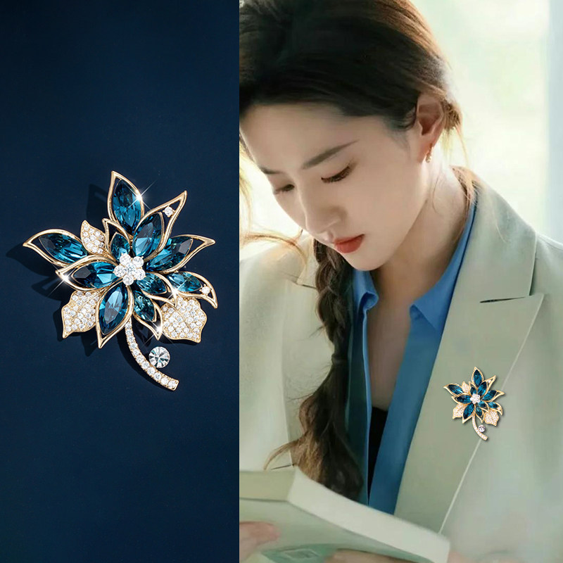 轻奢高级感花朵胸针小众设计独特精致时尚西装胸花高端大气配饰女,饰品/流行首饰/时尚饰品新,胸针,淘宝优惠券,粉丝福利购,淘宝优惠卷
