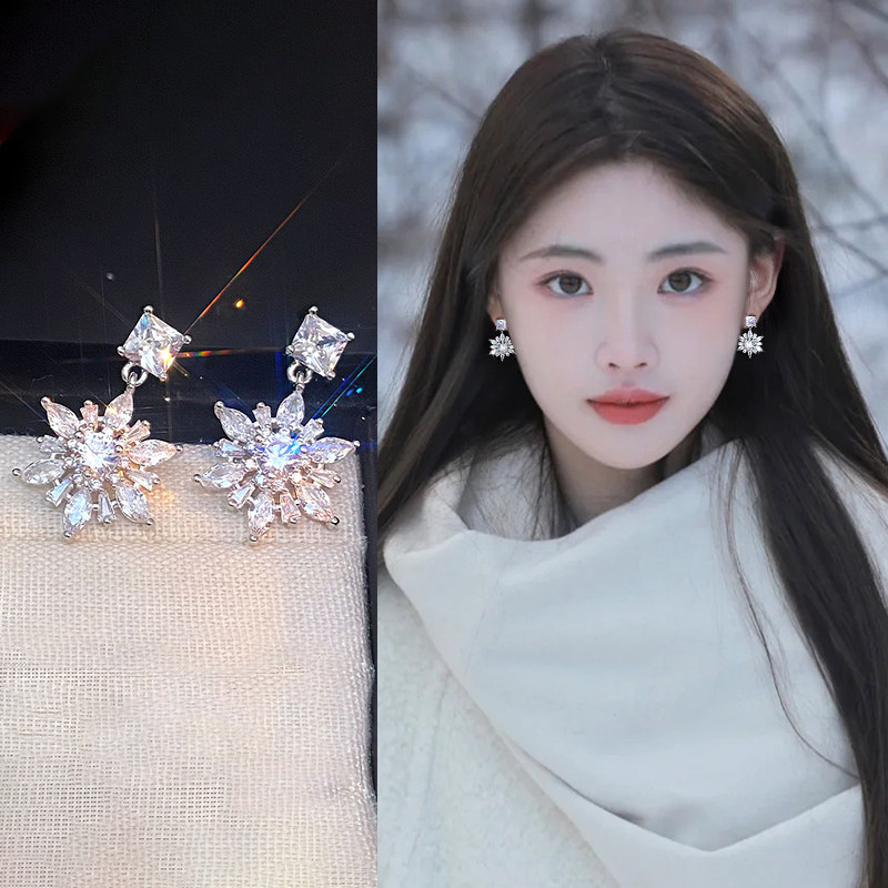 独特精致气质雪花耳夹无耳洞女轻奢高级感耳环小众绝美艺术生耳饰,饰品/流行首饰/时尚饰品新,耳夹,淘宝优惠券,粉丝福利购,淘宝优惠卷