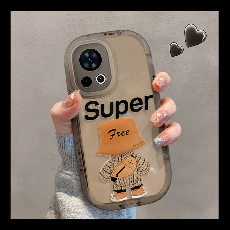 适用华为nova12稻草人卡通保护套