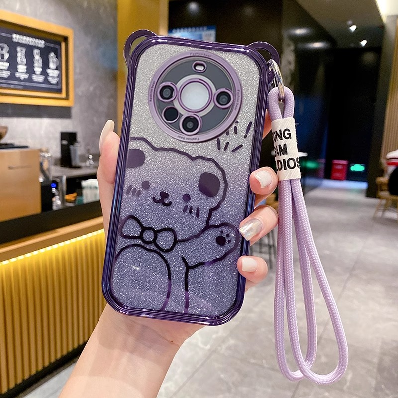 适用华为mate60硅胶防摔软保护套