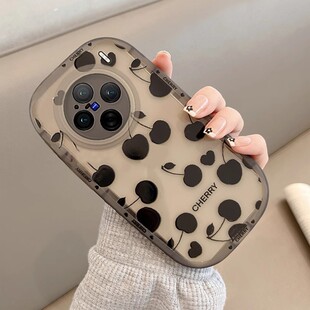 适用vivox200pro手机壳新款x100s硅胶防摔s19pro樱桃网红女透黑x90pro+软高级感x200mini保护套全包超薄x80pr