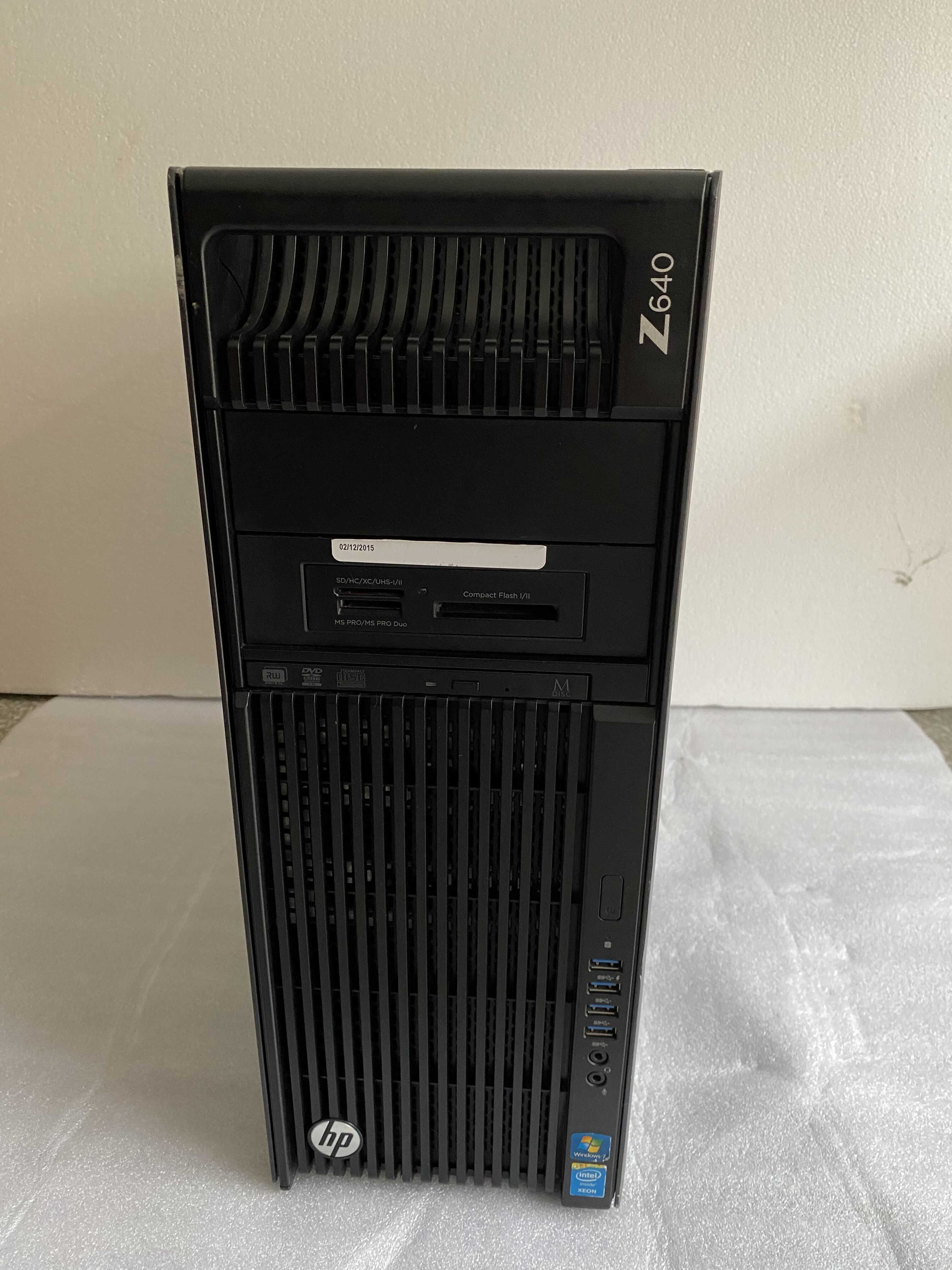 惠普HP Z440/Z640图形工作站M.2固态E5-2680V4建模设计剪辑主机