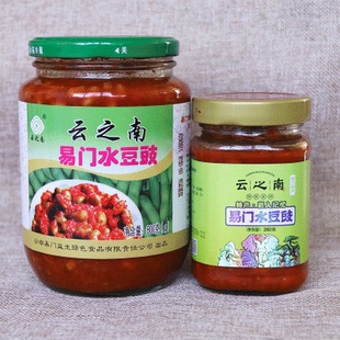 云南特产云之南水豆豉瓶装做菜拌面拌面正宗易门水豆豉280g/800g